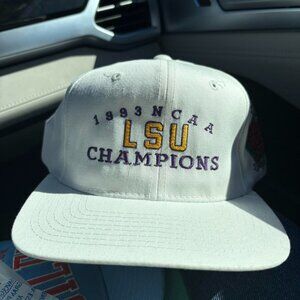 Starter Men's White and Cream Hat